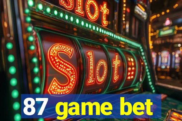 87 game bet